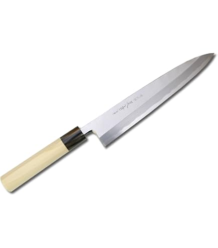 堺實光 特製霞 出刃包丁 165mm 日本鋼 楽天市場】日本鋼（特製） INOX 刺身 240mm 實光包丁(堺包丁